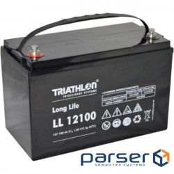 Акумуляторна батарея TRIATHLON LL12100 (12В, 100Ач ) (91010167)