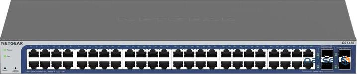 Netgear 48Port Switch 10/100/1000 GS748T (GS748T-600EUS)