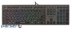 Keyboard A4Tech Fstyler FX60 GREY / NEON Black USB (FX60 USB (Grey) Neon backlit)