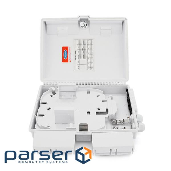 PON - box Merlion ML-OP-S216-PLC 16-канальний, 2шт 1x8PLC або 1x16PLC, матеріал ABS, IP65 ABS, IP65