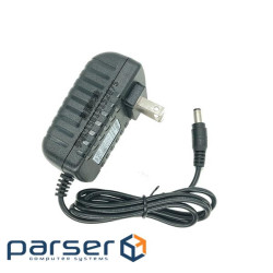 Імпульсний адаптер живлення KW-1420 14V 2А (28Вт) штекер 5.5 / 2.5, LED-індикація, Black (KW-1420-L) , Black (KW-1420-L)