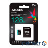 Карта пам"яті microSDXC, 128Gb, ADATA Premier Pro, Class10 UHS-I U3 V30 A2, (AUSDX128GUI3V30SA2-RA1)