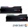 Модуль пам'яті G.SKILL Trident Z5 RGB Matte Black DDR5 6800MHz 32GB Kit 2x (F5-6800J3445G16GX2-TZ5RK)