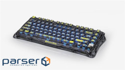 Клавіатура механічна GravaStar Mercury K1 Lite 80keys, GravaStar x BSUN Grey, BT (GSK1LITE XTAL BLK)