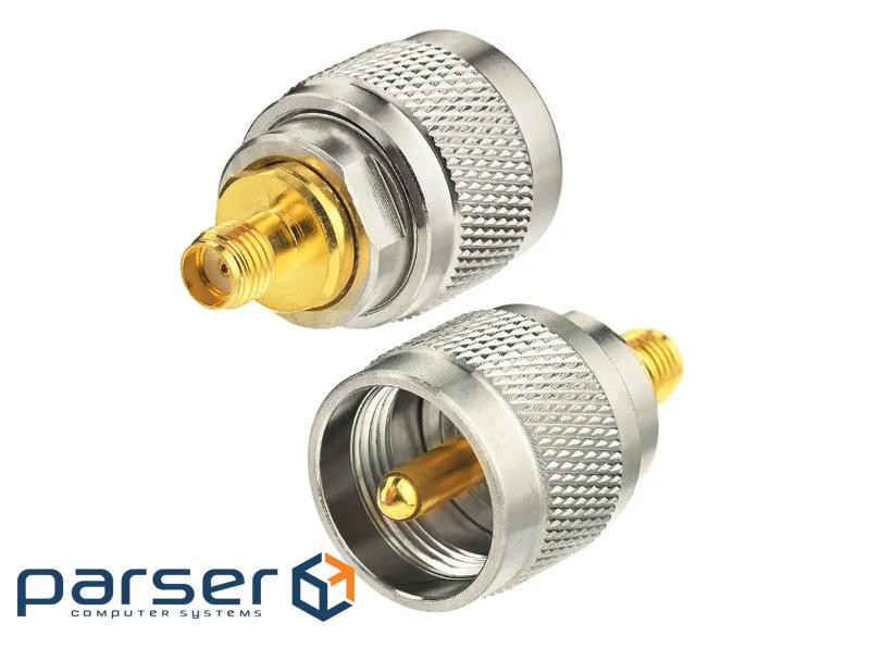 Перехідник SMA Female - UHF Male (SMA мама, гніздо-UHF тато, штекер) ціна за 1 шт (YT42309)