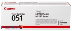 Картридж Canon 051 Black 1.7K (2168C002)