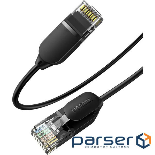 Патч-корд 2м, UTP cat 6 RJ-45 COPPER black Ugreen (U_70334)