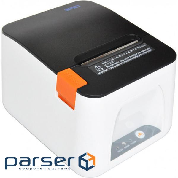 Принтер чеків SPRT SP-POS890E USB, Ethernet, dispenser, White