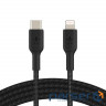 Дата кабель USB-C to Lightning 2.0m Belkin (CAA004BT2MBK)