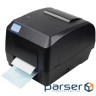 Barcode printer Xprinter XP-H500B (thermal transfer, 127mm/s, ribbon 118mm, 203 DPI, USB, black )