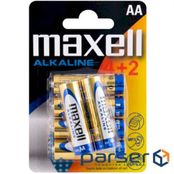 Батарейка MAXELL Alkaline AA 6шт/уп (M-790230.04.CN) (4902580163846)