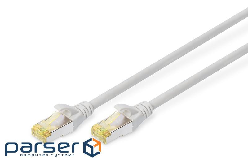 Патч-корд DIGITUS CAT 6a S-FTP, 30м, AWG 26/7 сірого кольору (DK-1644-A-300) (DK-1644-A-300)