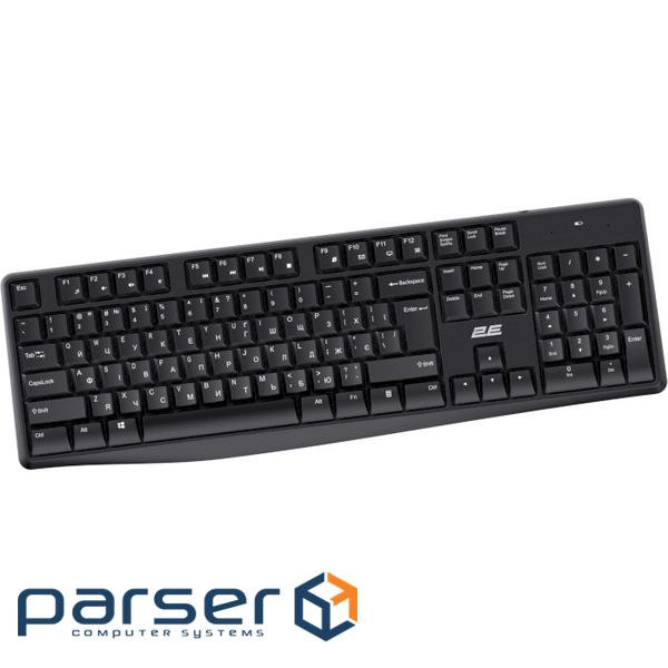 Комплект бездротовий 2E MK390 WL Black (2E-MK390MWB_UA) (2E-MK390MWB UA)