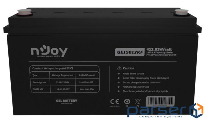 Accumulator battery Njoy GE15012KF 12V (BTVGCLTODHLKFCN01B) VRLA