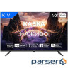 Телевізор 40", FHD, Google TV KIVI 40F800KB