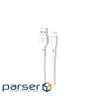 Дата кабель USB 2.0 AM to Lightning 1.0m 2.4A XO (CB-23UL)