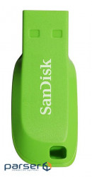 USB накопитель SanDisk 16GB USB Cruzer Blade Green (SDCZ50C-016G-B35GE)