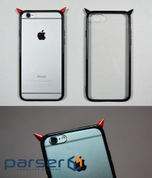 Накладка Рожки iPhone 6 Plus / 6s Plus (12595)