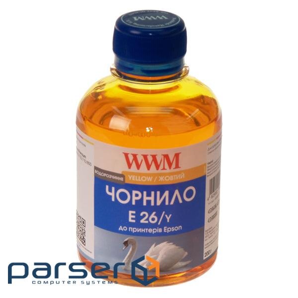 Чорнило WWM EPSON XP-600/XP-605/XP-7005 (Yellow) (E26/Y)