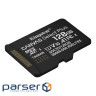 Карта пам"яті Kingston 128GB microSDXC class 10 UHS-I V10 A1 Canvas Select Plus (SDCS3/128GBSP)