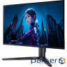 Монiтор TFT ACER 26.5" Predator X27UF5bmiippruzx (UM.GXXEE.501) OLED QHD 500Hz HDMI DP USB-C Pivot U