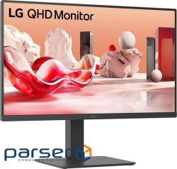 Монітор Y LG LCD 27BA45QB-B 27" black USB-C, KVM, Daisy Chain (27BA45QB-B.AEU)