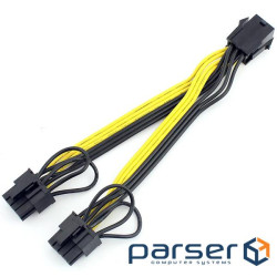 Кабель живлення для відеокарти ATX 6pin на 8pin (6+2), 50см (S0932) (S0932)