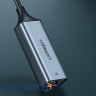 Мережевий адаптер UGREEN CM199 USB-C Gigabit Ethernet Adapter Space Gray (50737)