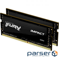 Memory module KINGSTON FURY Impact SO-DIMM DDR4 3200MHz 64GB Kit 2x32GB (KF432S20IBK2/64)