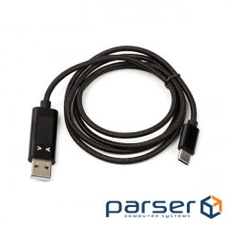 Date cable USB 2.0 AM to Type-C 1.0m display PowerPlant (CA913176)