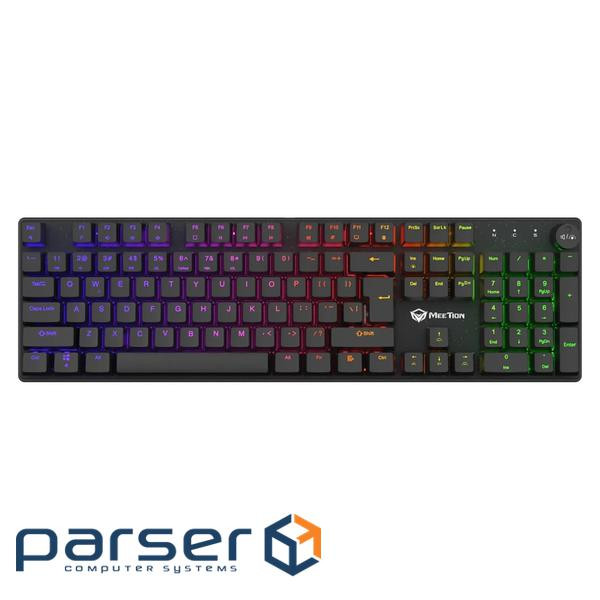 Клавіатура Meetion MK009 RD USB Type-C Black (MT-MK009RD-A-RUA)