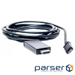 Кабель мультимедійний micro USB to HDMI PowerPlant (KD00AS1239)