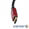 Кабель Extradigital (KBD1809) DisplayPort M/M v1.4, 1.5м, чорний 