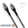 Дата кабель USB-C to Lightning 1.0m ColorWay (CW-CBPDCL033-GR)