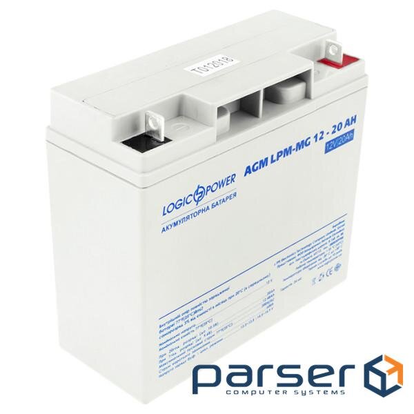 Accumulator battery LOGICPOWER LPM-MG 12 - 20 AH (12В, 20Ач) (6556)