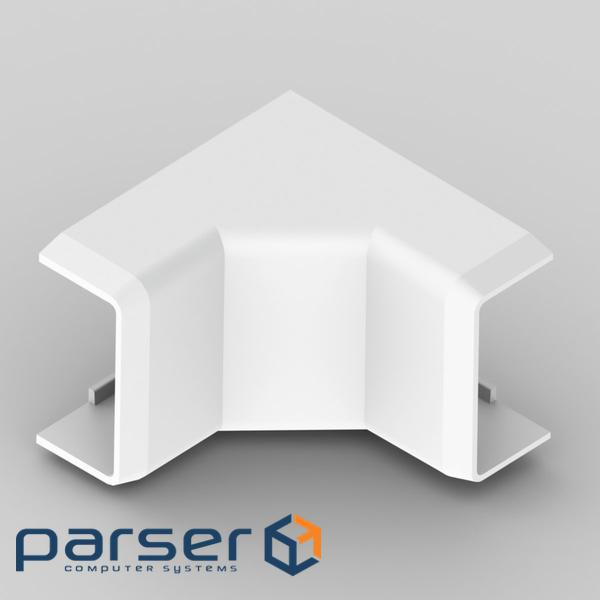 Кут внутрішній для LHD 20x10 , Серія LH, ПВХ (8925_HB)