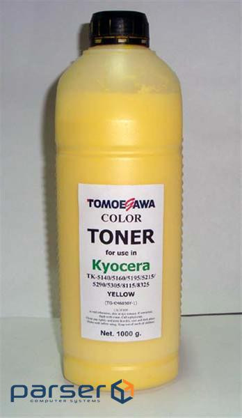 Тонер KYOCERA TK-5140/5195/5215/5305/8115 1кг Yellow Tomoegawa (TG-KM6030Y-1)
