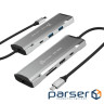 Багатопортовий мультиадаптер J5create JCD393-N, USB Type-C 7-в-1