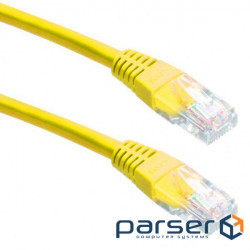 Patch cord Cablexpert 1м FTP, Желтый, 1 м, 5е cat. (PP22-1M/Y)