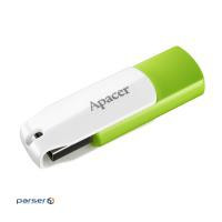 Flash drive APACER AH335 32GB Зеленый/ Белый (AP32GAH335G-1)
