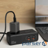 Мережевий фільтр Proove Homester Pro 65W (AC + 2xType-C + 2xUSB) 1.5m black (PSHP25002201)