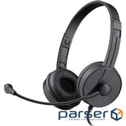 Гарнітура Defender Tune 160 2x3,5мм, 1,8м, чорна (63164)