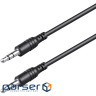 Гарнітура Defender Tune 160 2x3,5мм, 1,8м, чорна (63164)