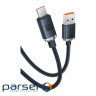 Кабель Baseus Crystal Shine USB 2.0 to Type-C 100W 1.2M Чорний (CAJY000401)