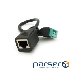 Роз&apos,єм для підключення RJ-45(F) (4 контакти) з клемами під кабель Q100 (YT-FRJ45-4F) Q100 (YT-FRJ45-4F)