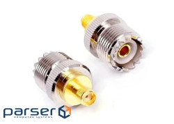 Перехідник SMA Female - UHF Female (SMA мама, гніздо-UHF мама, гніздо) ціна за 1 шт (YT42310)