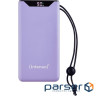 Портативний зарядний пристрій USB 10000MAH QC3.0 PURPLE F10000 7332033 INTENSO USB 10000MAH QC3.0 PURPLE F10000 7332033 INTENSO