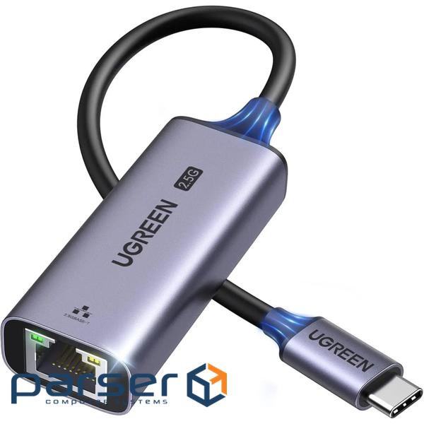Перехідник USB-C to RJ45 Ethernet 2500Mbps Ugreen (25052)