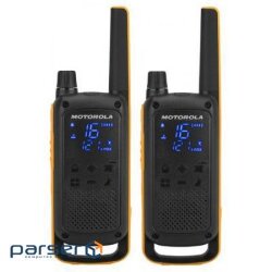 Walkie talkie Motorola TALKABOUT T82 TWIN and CHRG Black (5031753007232)
