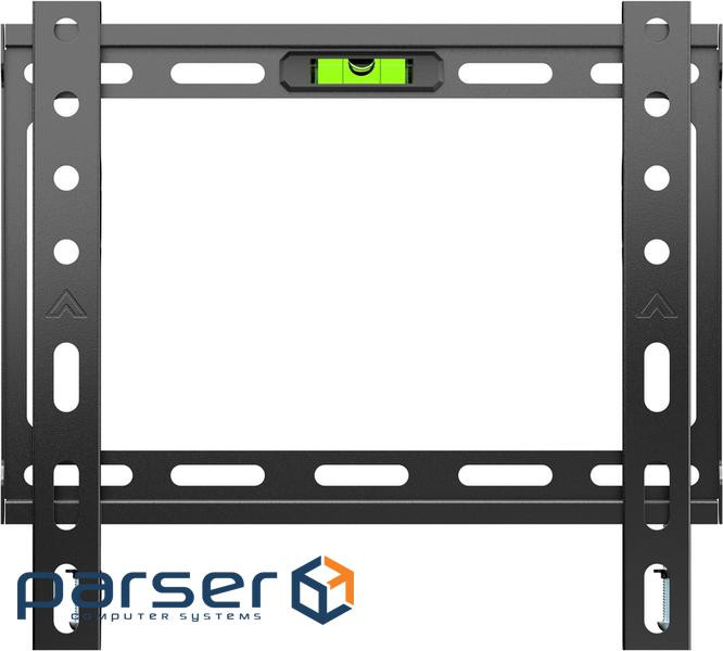 Кронштейн для ТВ AGN AGN43-220F фіксований/23"-43"/45 кг/max.VESA 200x200/Black